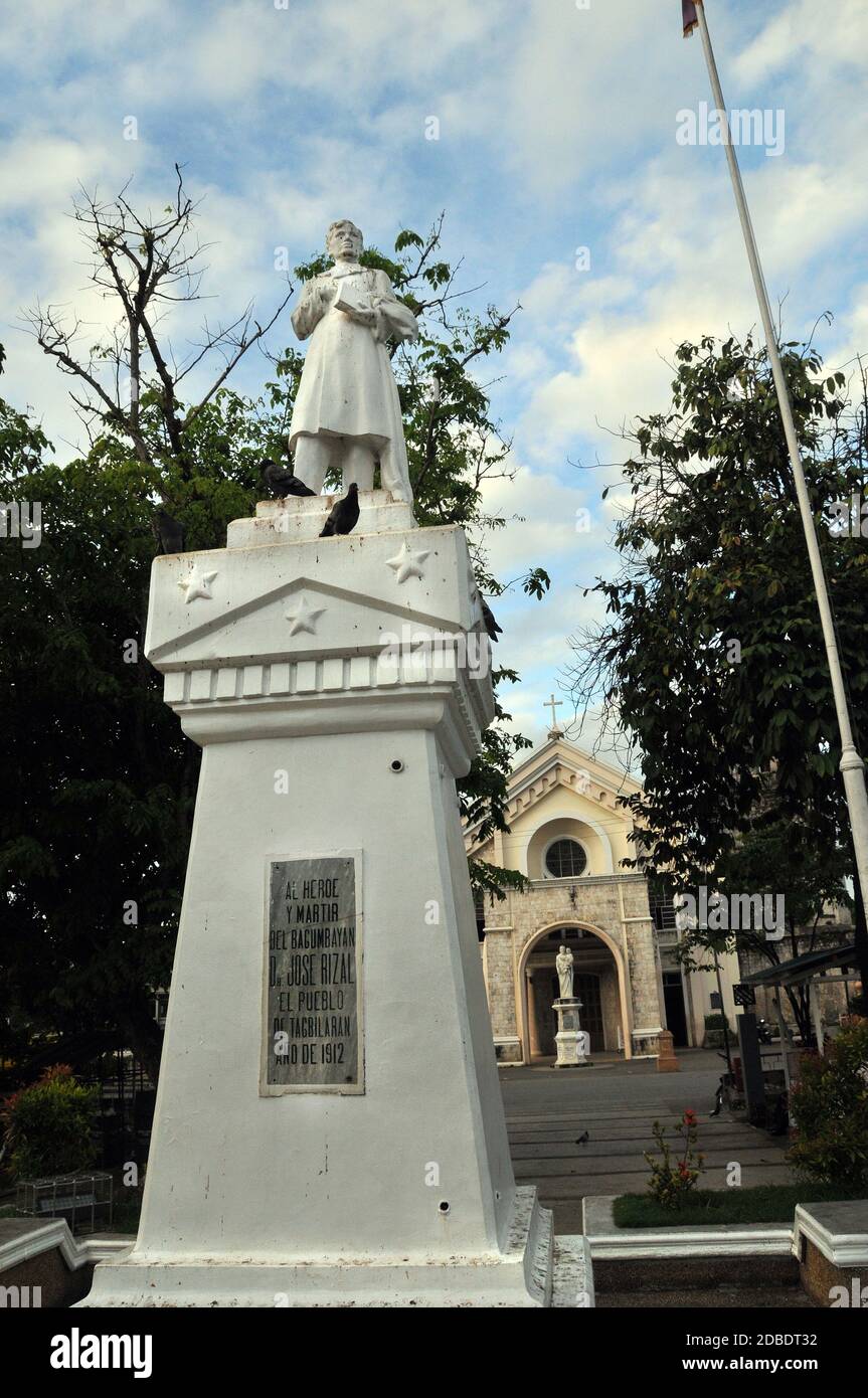 JosÃ© Rizal Monument auf den Philippinen Stockfoto