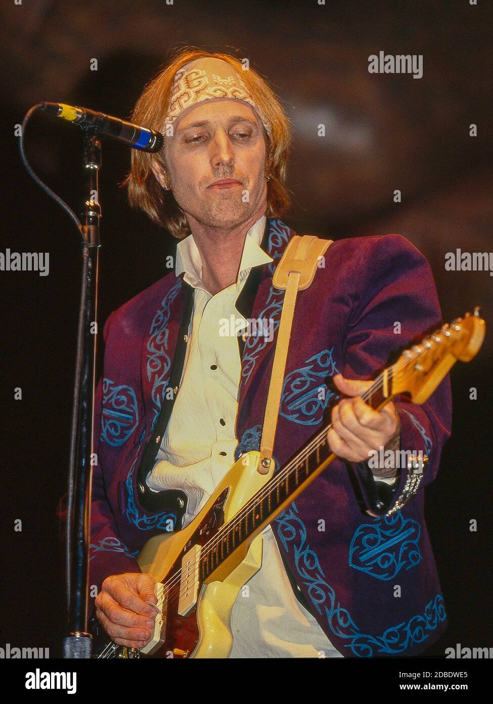 Tom Petty und die Heartbreakers im Konzert in der Wembley Arena Februar 1992 Stockfoto