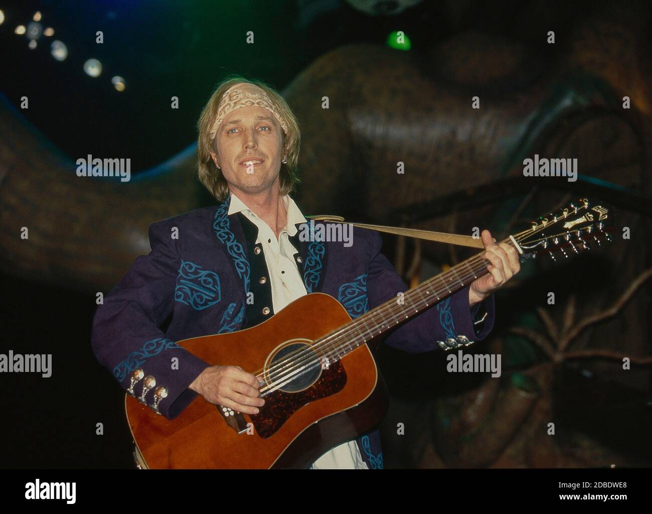 Tom Petty und die Heartbreakers im Konzert in der Wembley Arena Februar 1992 Stockfoto