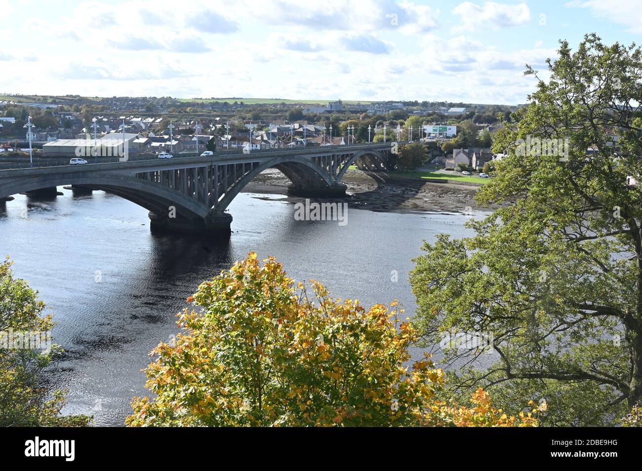 BERWICK auf TWEED Stockfoto