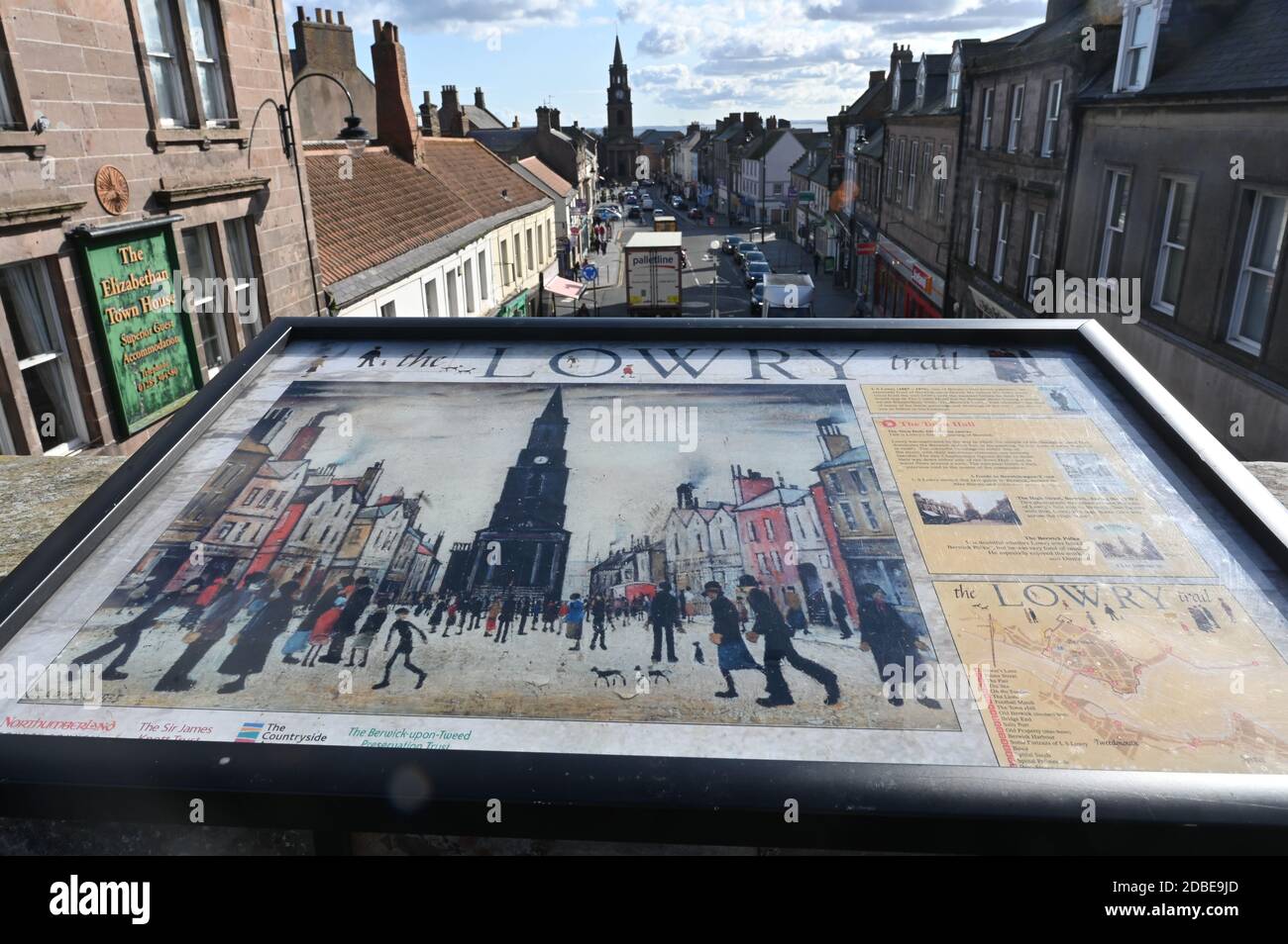 BERWICK auf TWEED Stockfoto