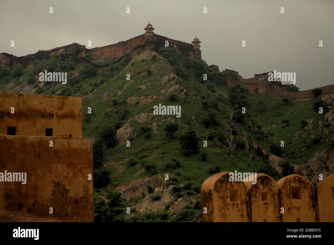 Amer Fort in Amer, Rajasthan, Indien. Stockfoto