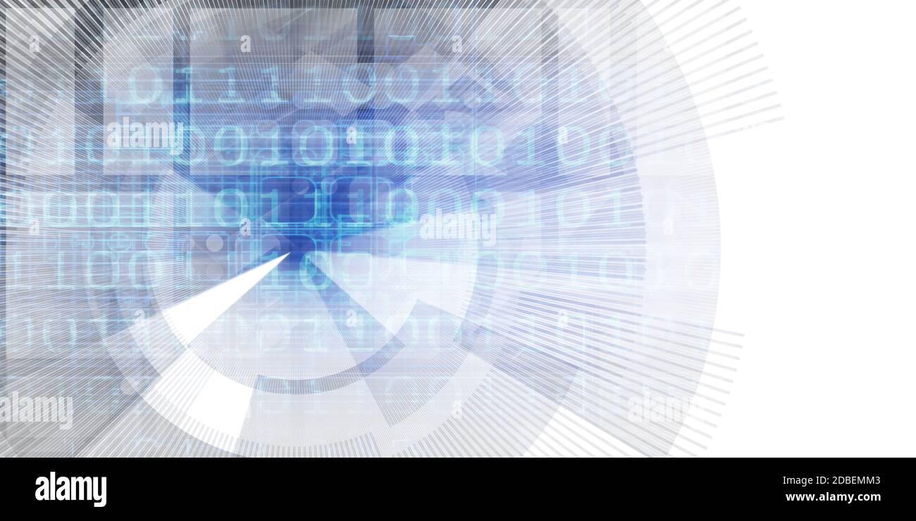 Eine saubere Medizintechnik Kunst abstrakt Stockfoto