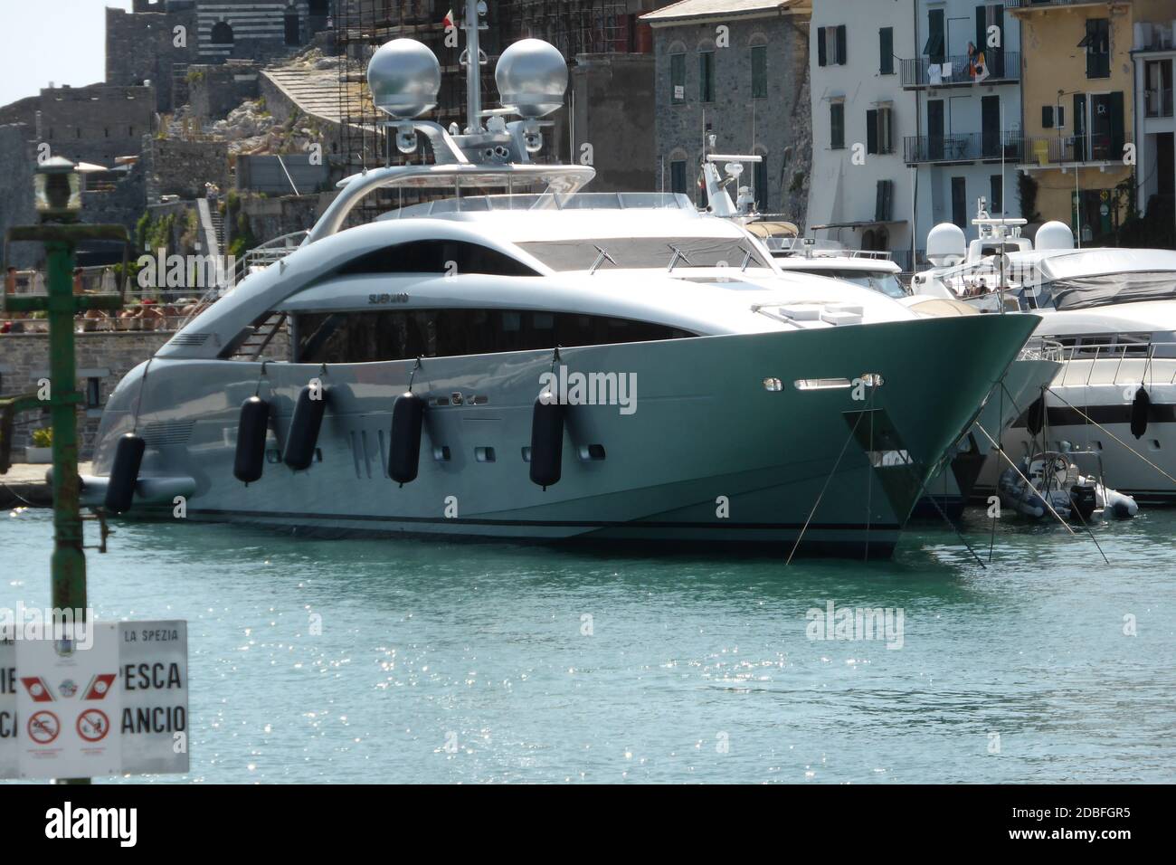 Superyacht Silver Wind Stockfoto