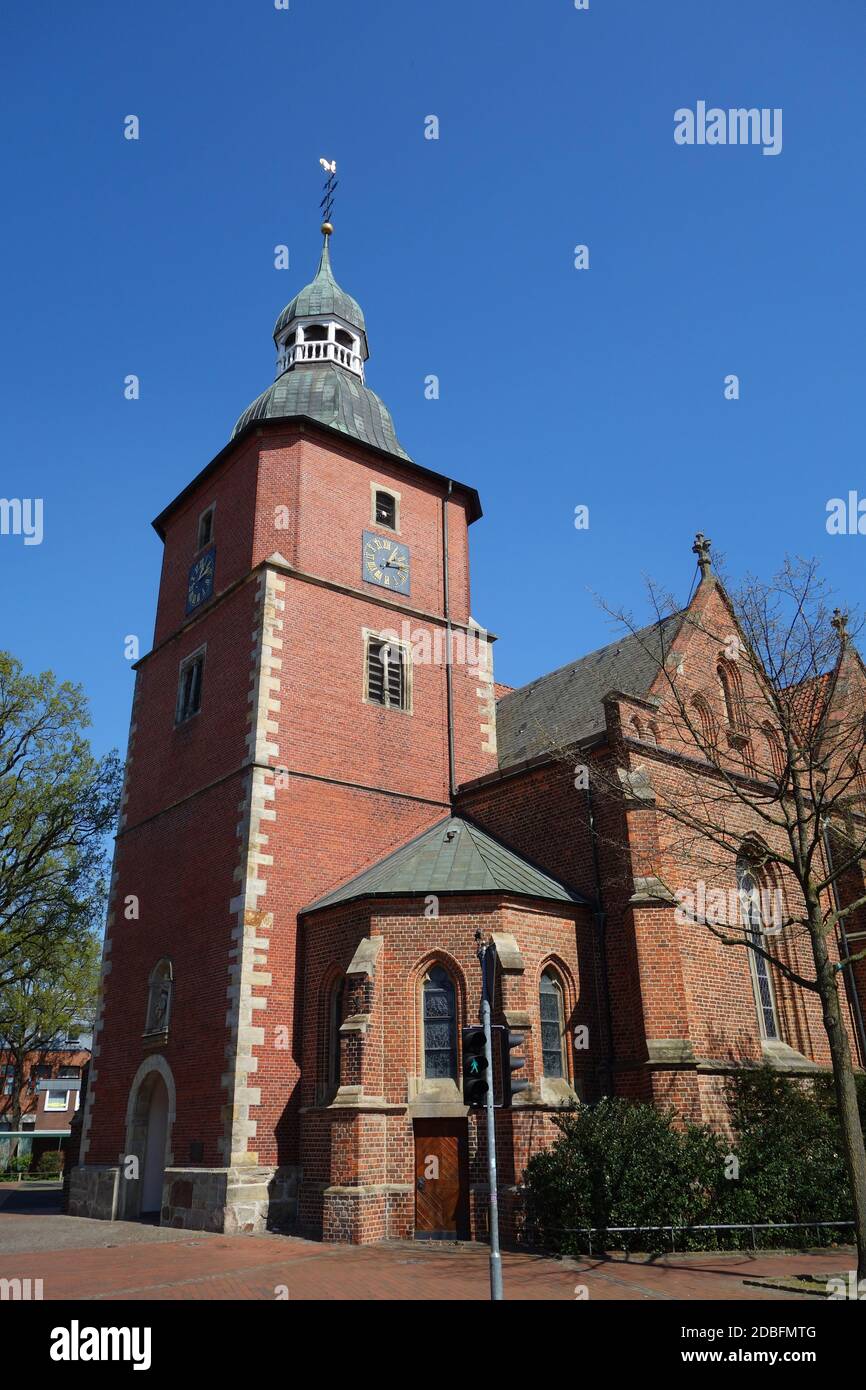 St. George's Provost Church in Vechta Stockfoto