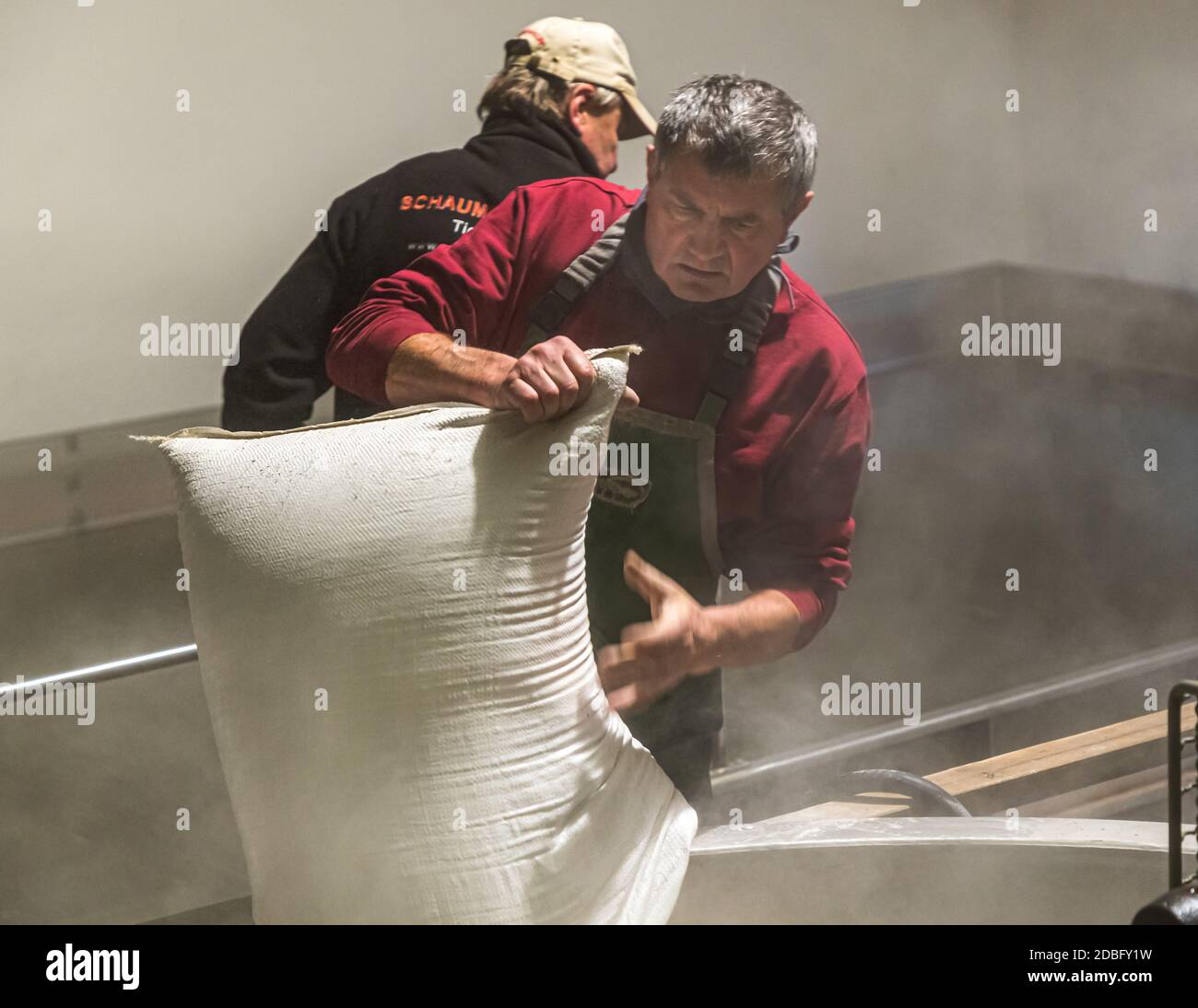 Zoigl Bierbrauerei in Falkenberg, Bayern, Deutschland Stockfoto
