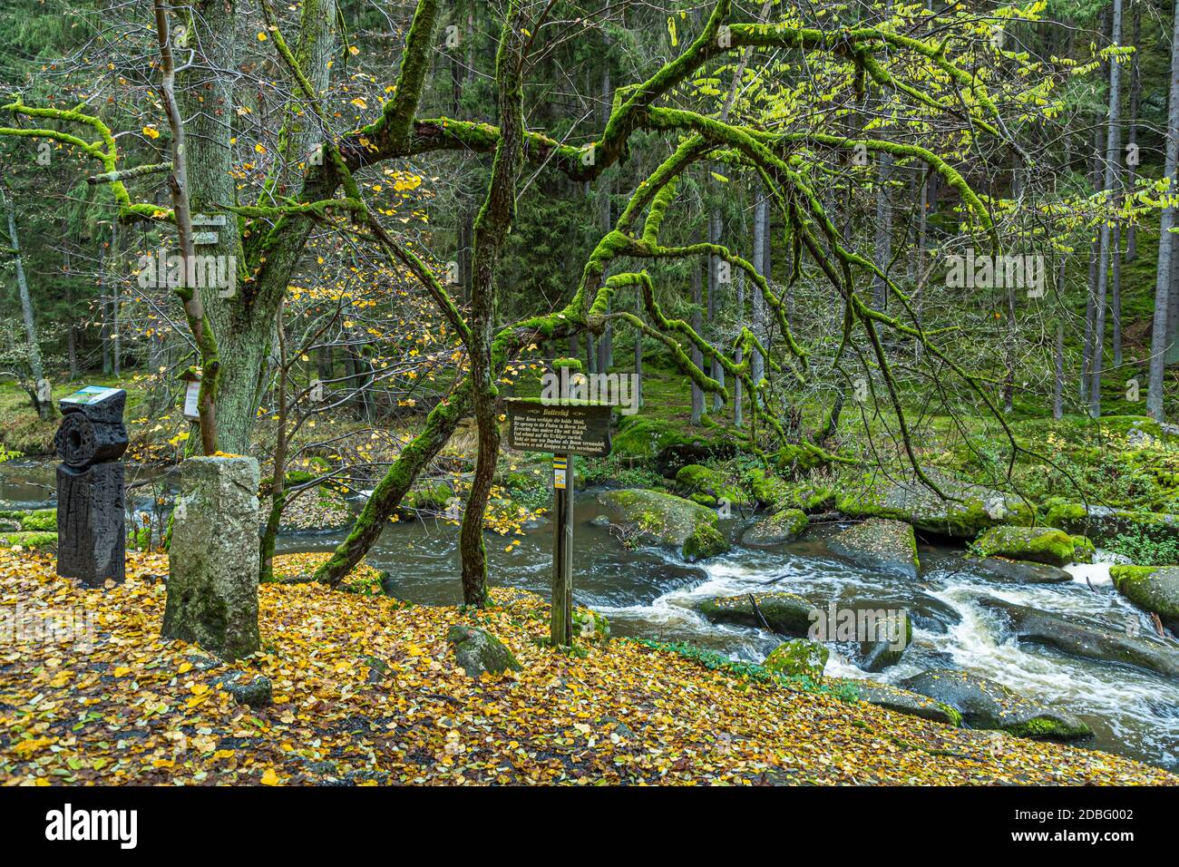 Outdoor Recreation in der Nähe von Falkenberg, Bayern, Deutschland Stockfoto
