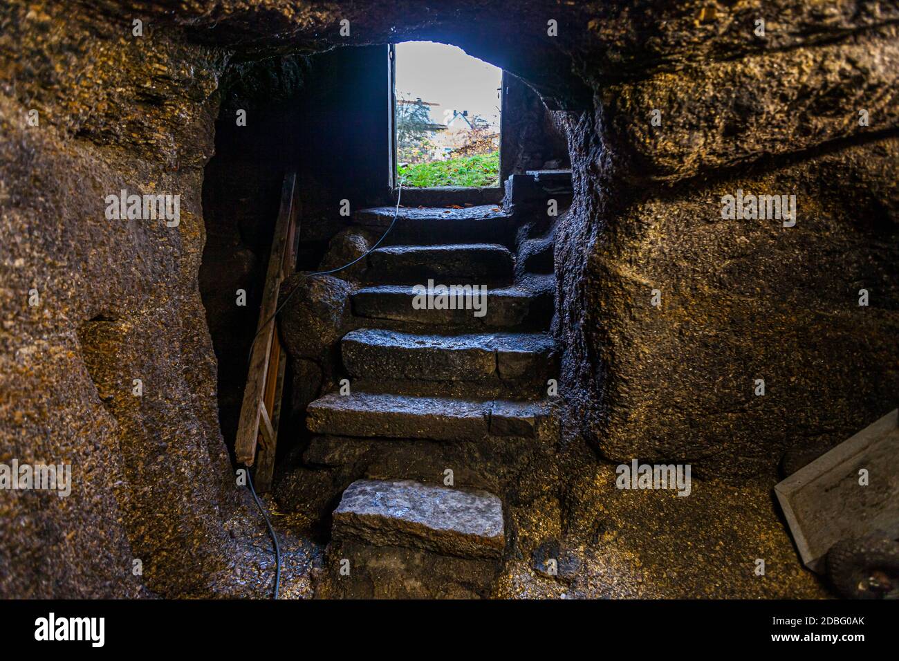 Zoigl Bierbrauerei in Falkenberg, Bayern, Deutschland Stockfoto