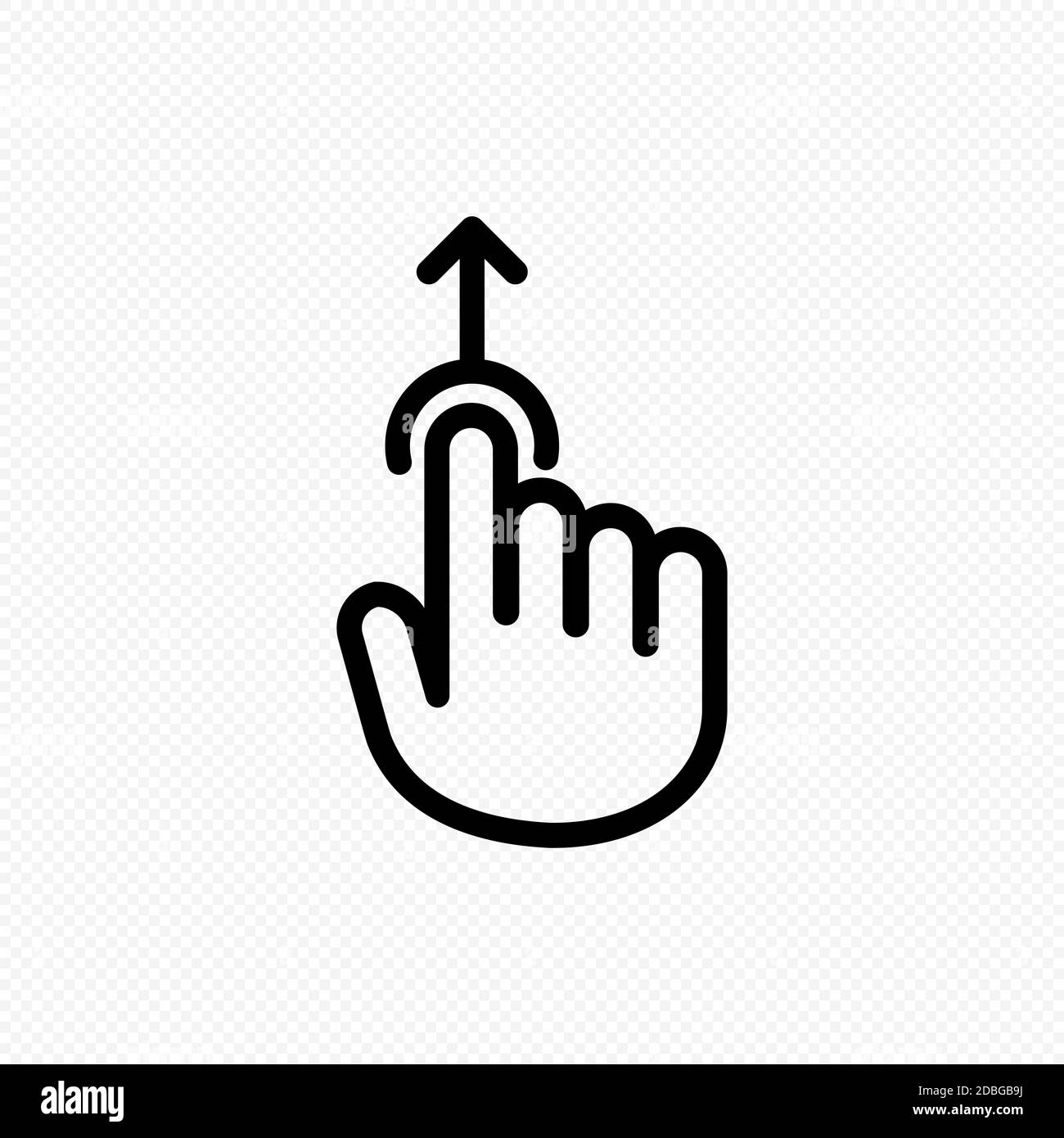 Klick hand - Benutzeroberfläche und Gesten Symbole