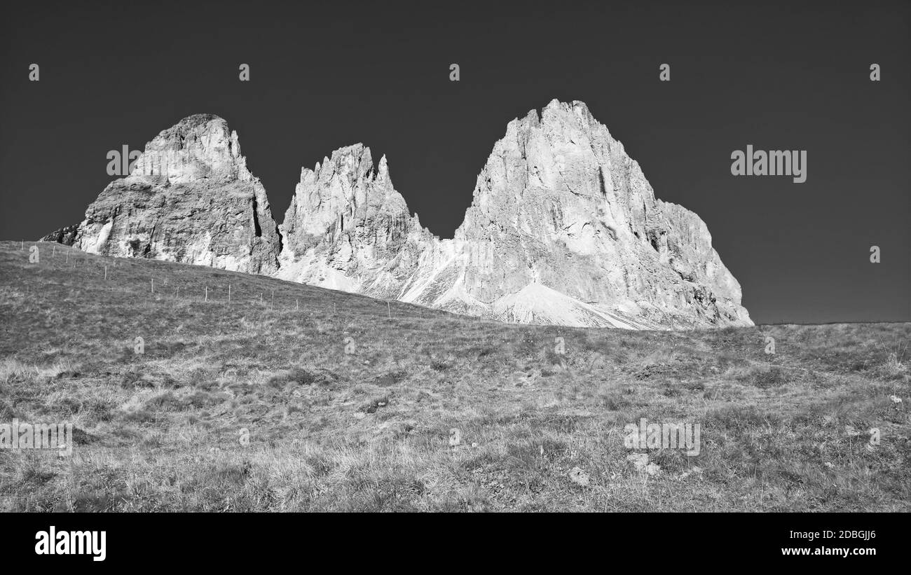Dolomiti von Trient Stockfoto