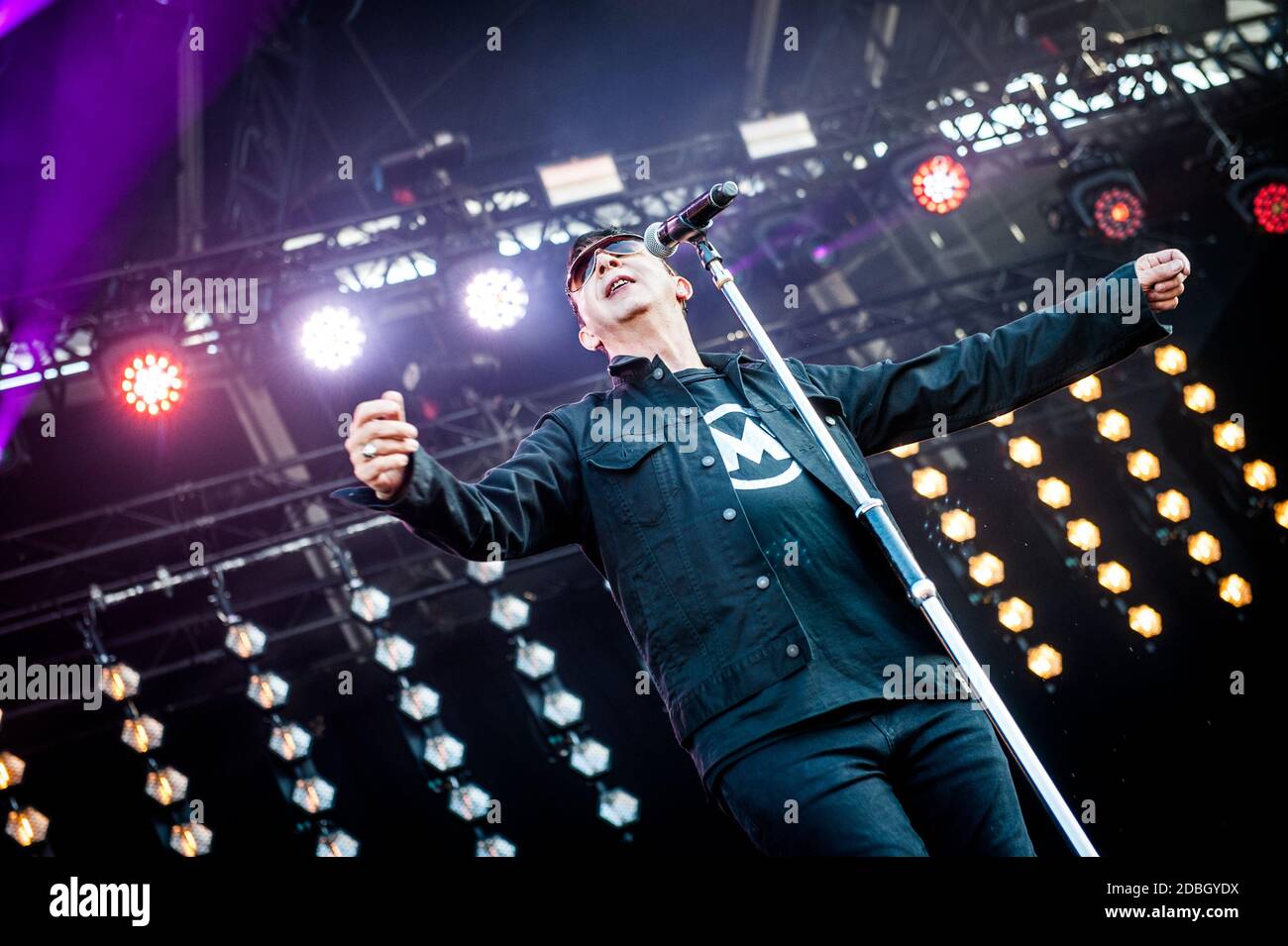 Marc Almond Live in Belgien Stockfoto