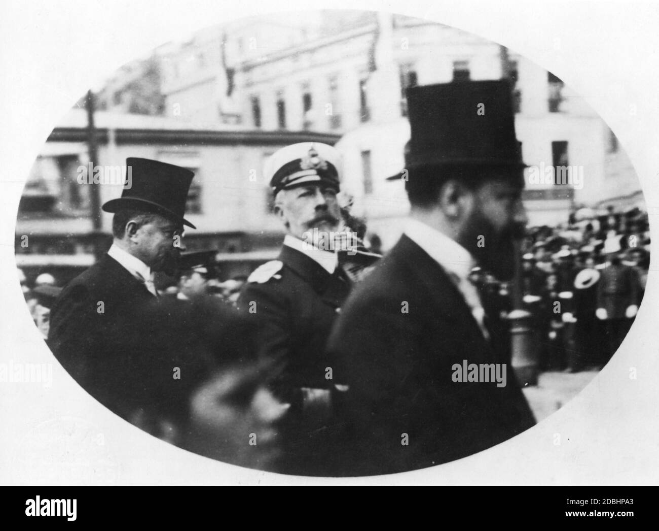 Das Bild zeigt Prinz Heinrich von Preußen in New York. Undatierte Aufnahme, aufgenommen um 1910. Stockfoto