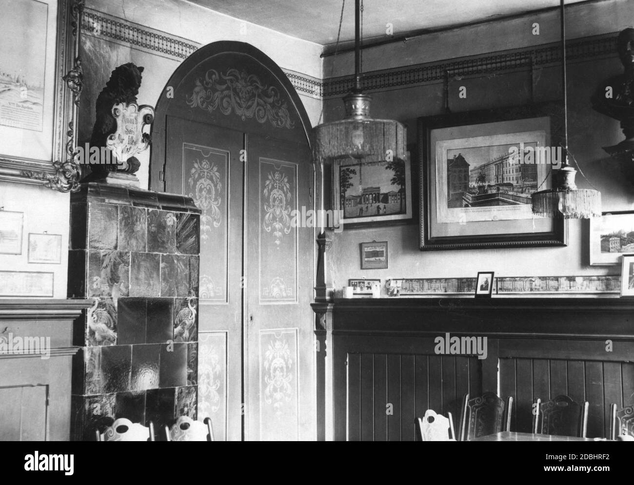 Das Foto zeigt das Kapitelhaus im Berliner Dom von 1930. Stockfoto