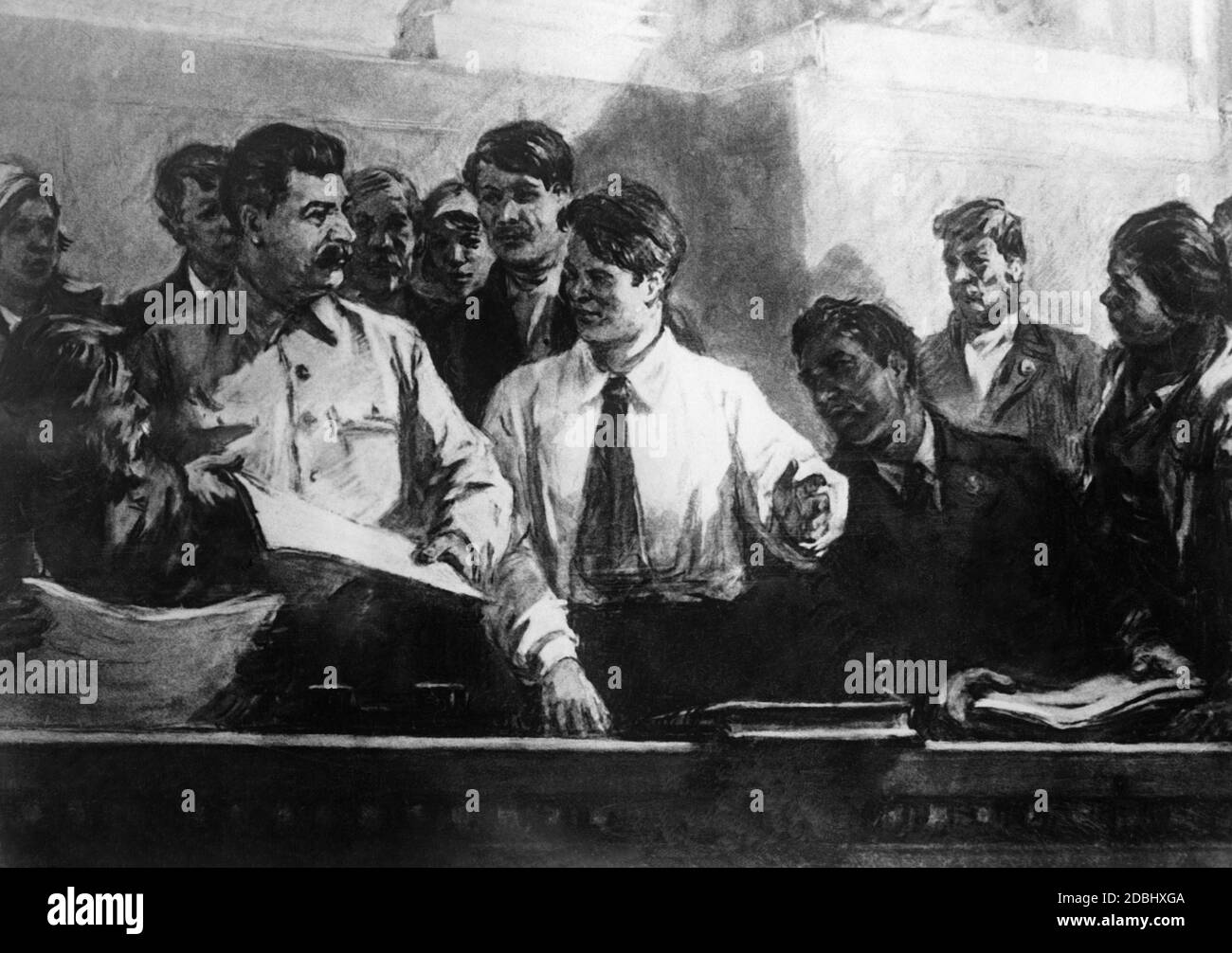 Joseph W. Stalin, Politiker, UdSSR Stockfoto