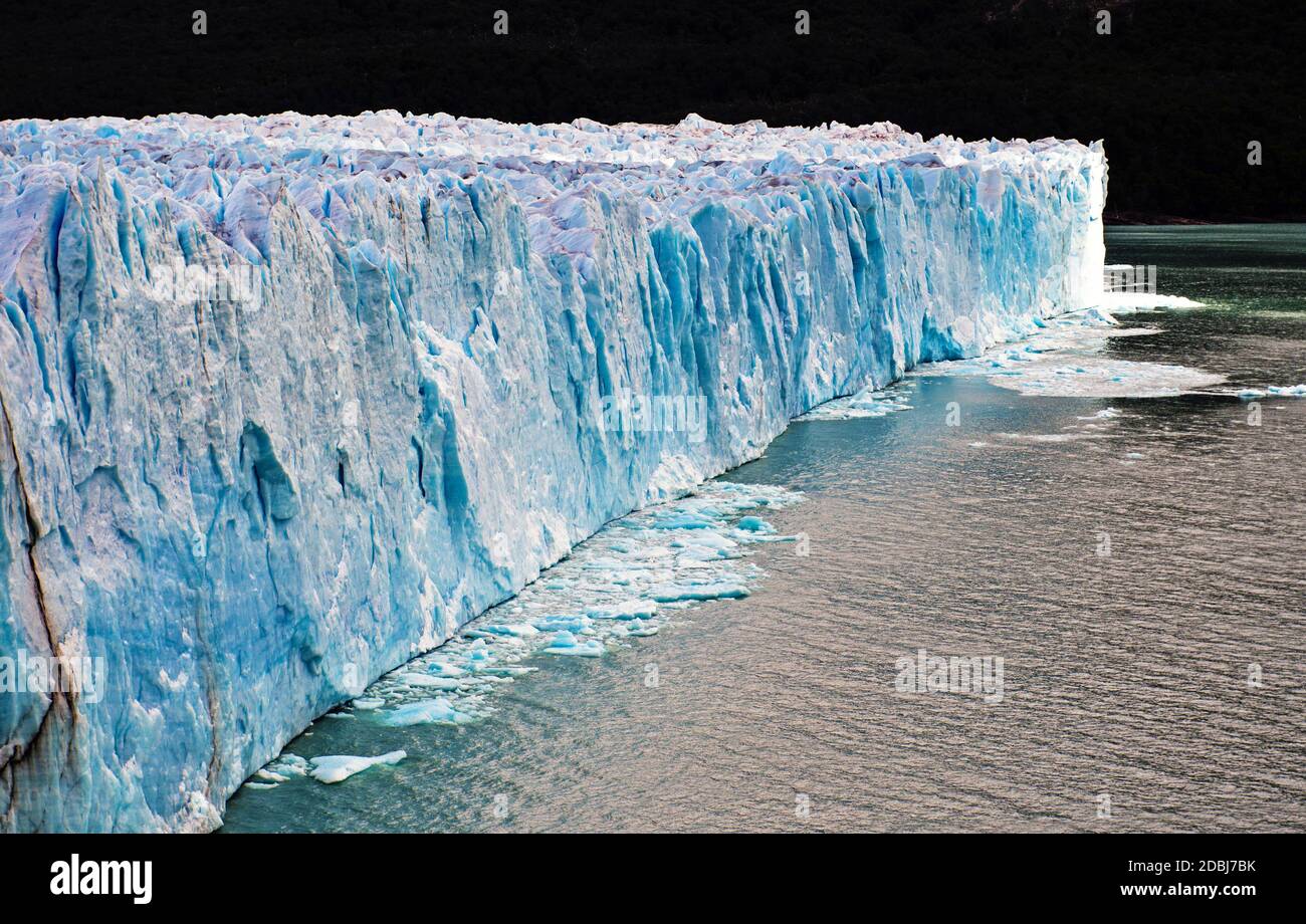 Perito Moreno Gletscher Argentinien Stockfoto