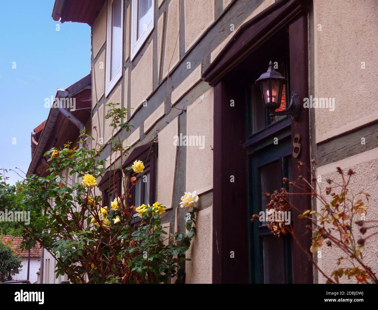 Altstadt von KÃ¶nigslutter in Niedersachsen Stockfoto