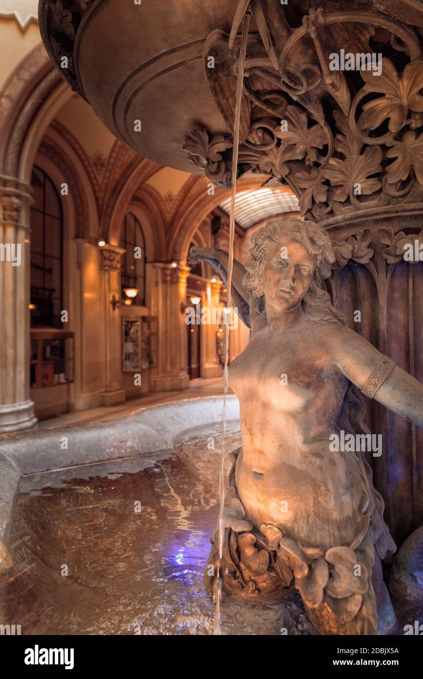Palais Ferstel Passage in Wien Stockfoto