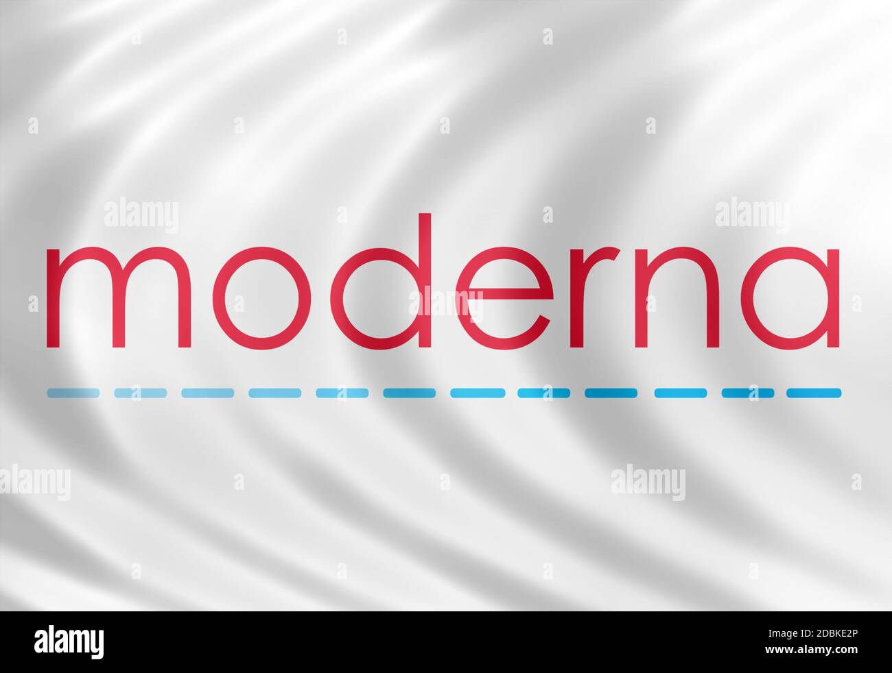 Moderna-Logo Stockfoto