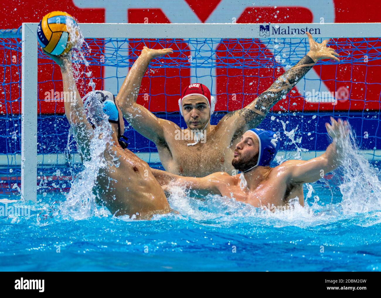 European Water Polo Championship. Stockfoto