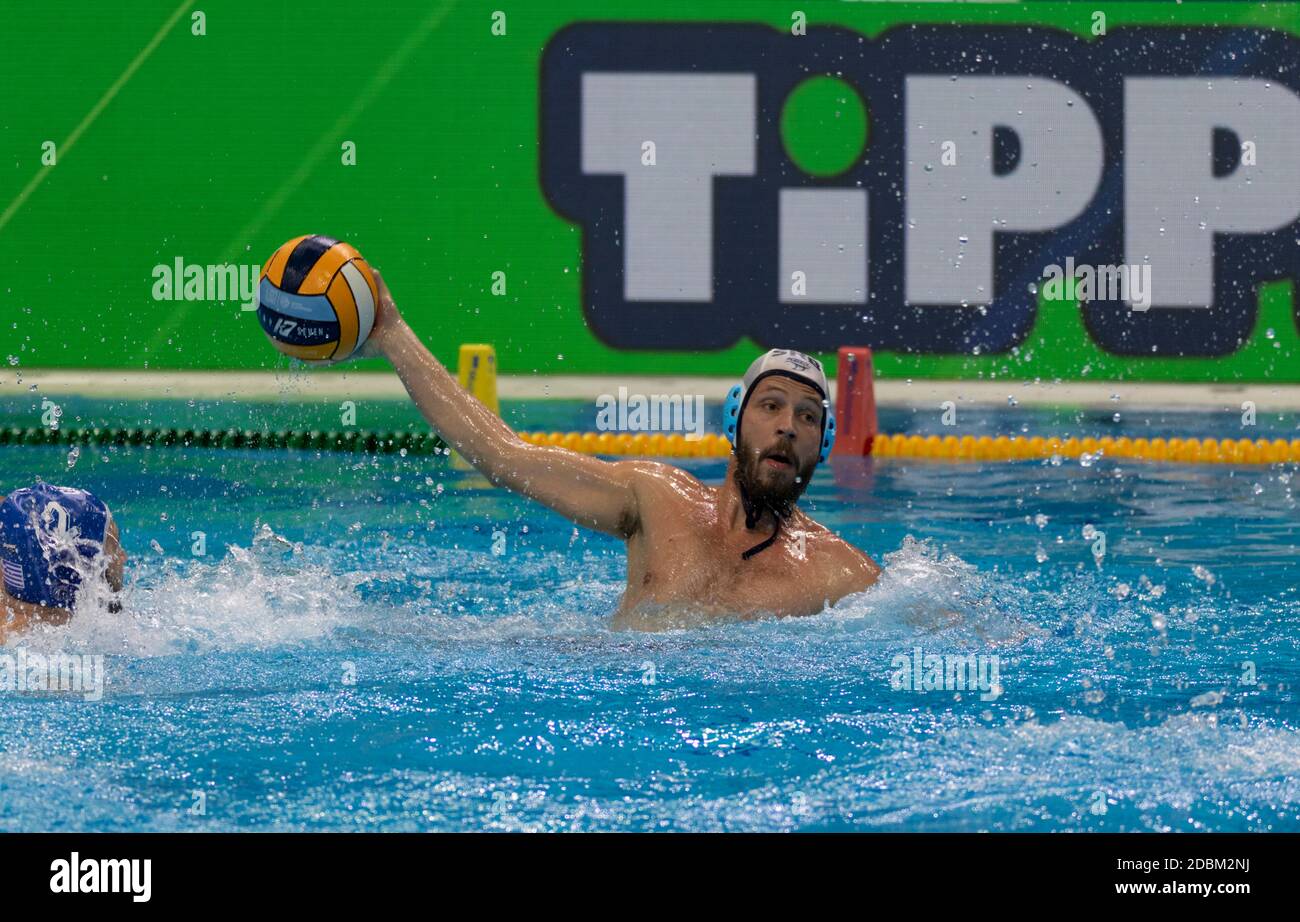 European Water Polo Championship. Stockfoto