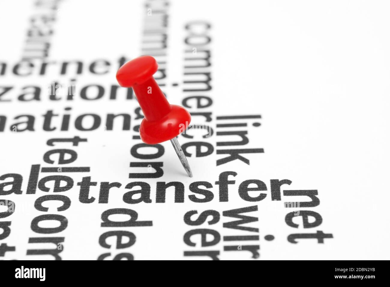Transfer Stockfoto