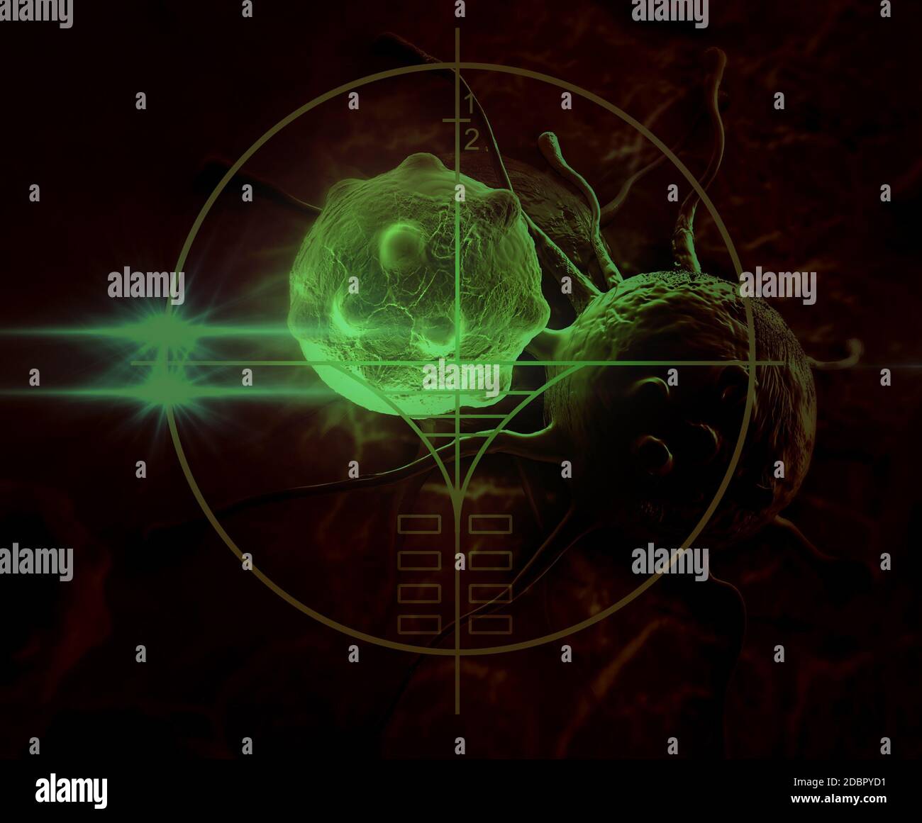 3d Medizinische Illustration des Gehirns Aneurysma Stockfoto