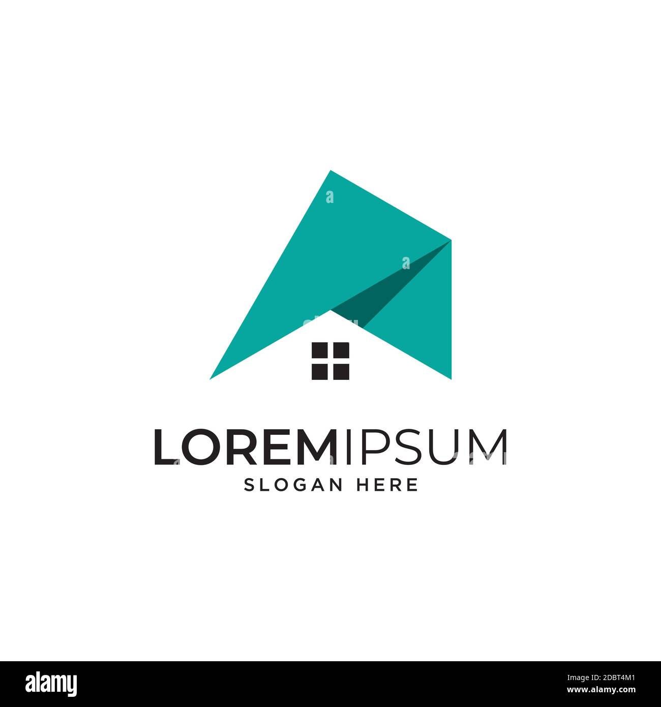 Immobilien Symbol Logo Design Vorlage Stock Vektor
