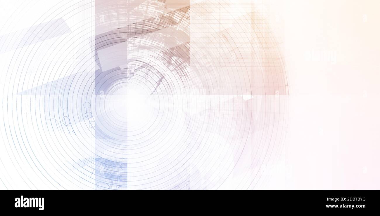 Medizinische Forschung und Studien einem abstrakten Hintergrund Stockfoto