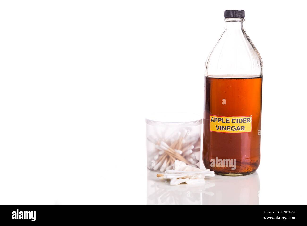 Apfelessig wirksame natürliche Heilmittel für die Reinigung Körperentzündung. Stockfoto