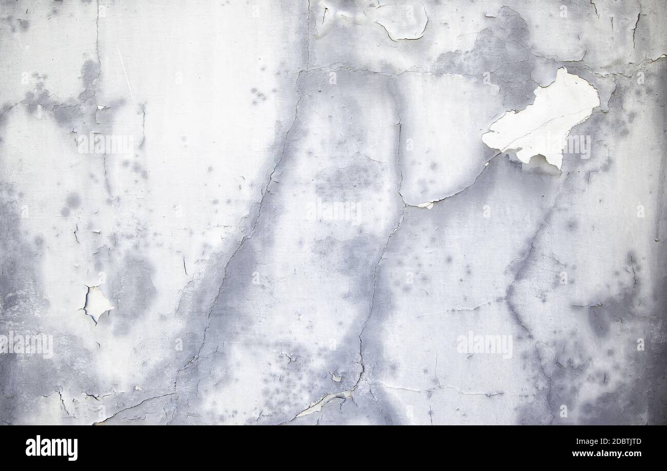 Alte rissige Zementwand Stockfoto