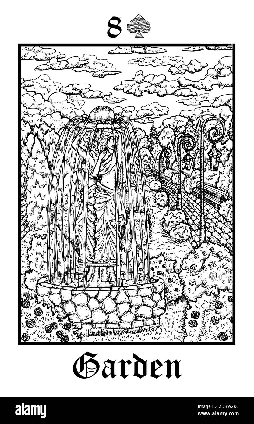 Das zauberkarten tarot SchwarzweißStockfotos und bilder Seite 2 Alamy