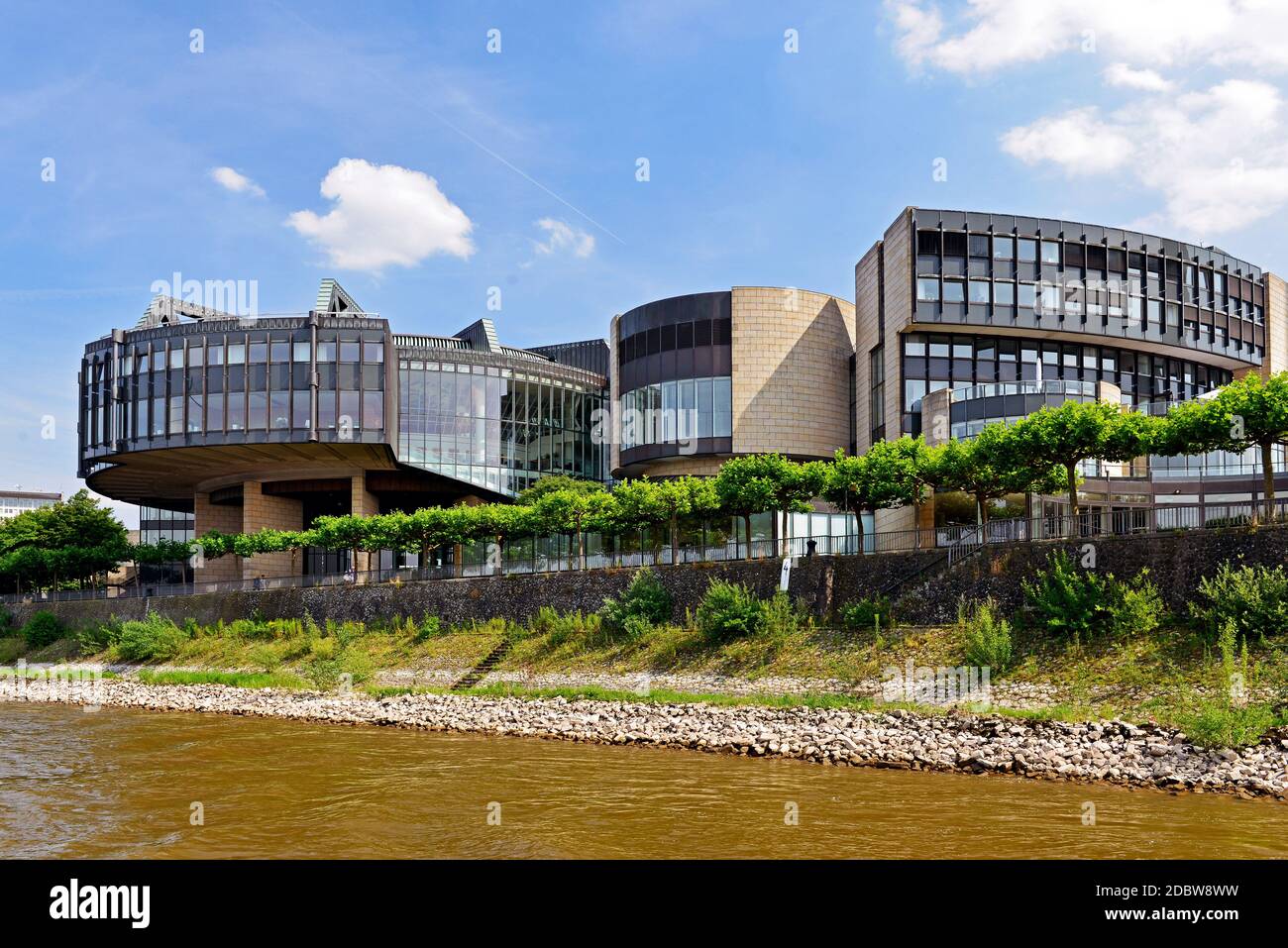 Landtag Nordrhein-Westfalen in DÃ¼sseldorf Stockfoto