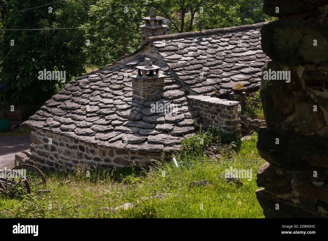 Saint Julien Chapteuil, haute-Loire, Frankreich Stockfoto