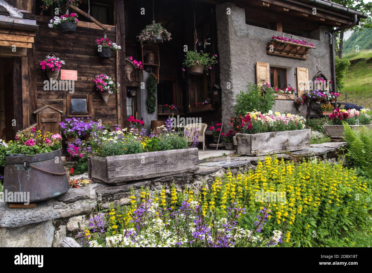 Trelechamp, Chamonix, haute Savoie, Frankreich Stockfoto