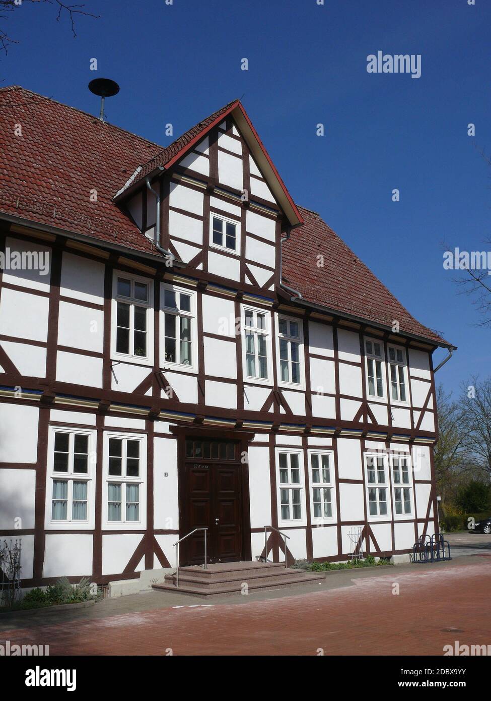 Fachwerkstädtchen Barsinghausen Stockfoto