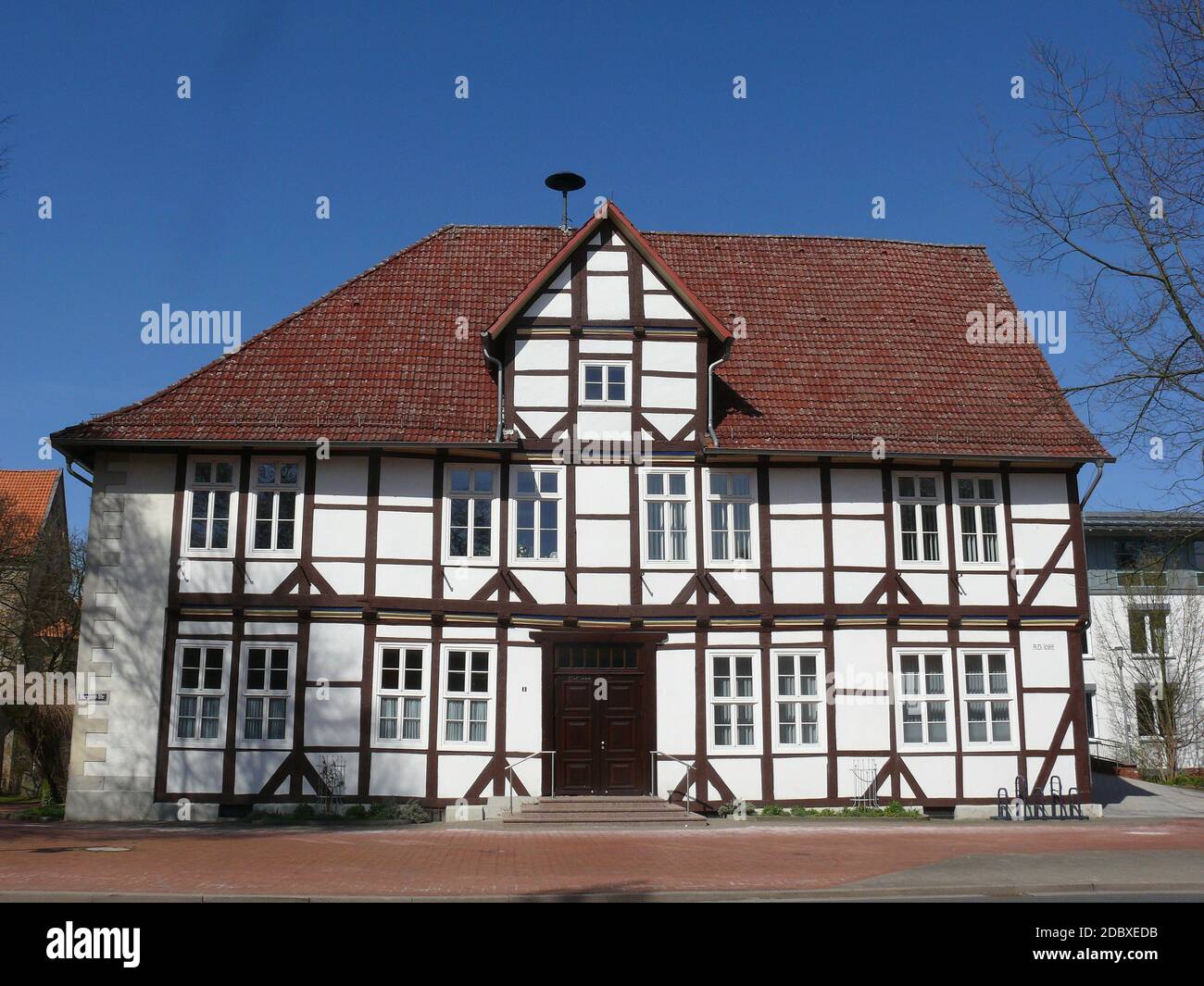 Rathaus in Barsinghausen in Niedersachsen Stockfoto