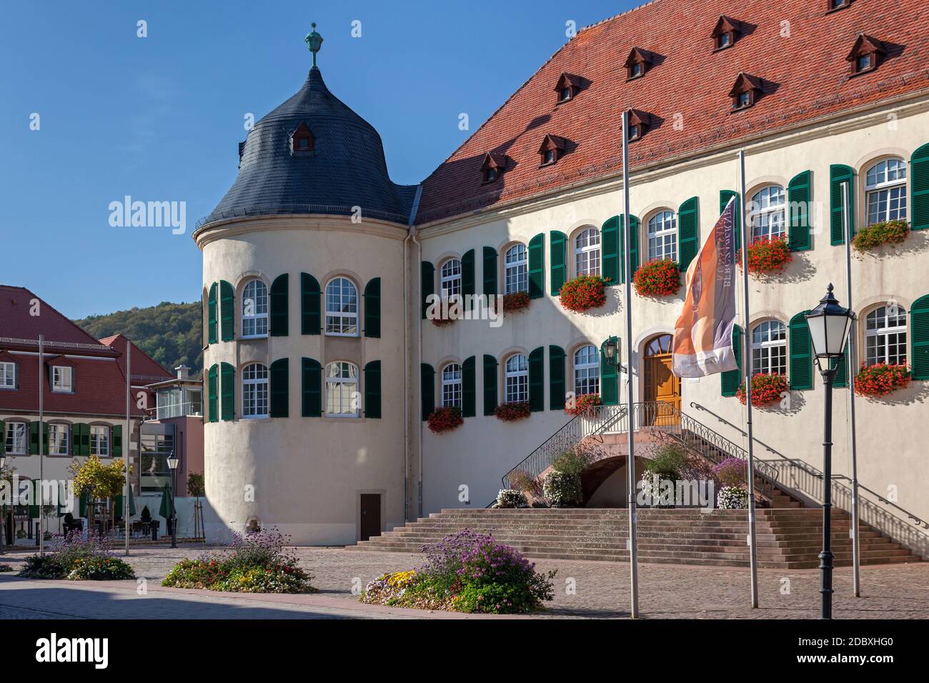 Geographie / Reisen, Deutschland, Rheinland-Pfalz, Bad Bergzabern, Schloss Bad Bergzabern auf Deutsch, Additional-Rights-Clearance-Info-not-available Stockfoto