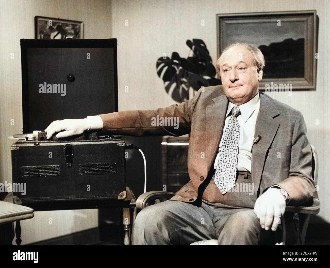 Professor Walter Bruch, deutscher Fernsehpionier und Entwickler des PAL