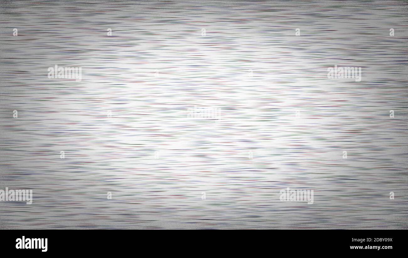 tv Schnee Farbe Rauschen Hintergrund Rendering Illustration Stockfoto