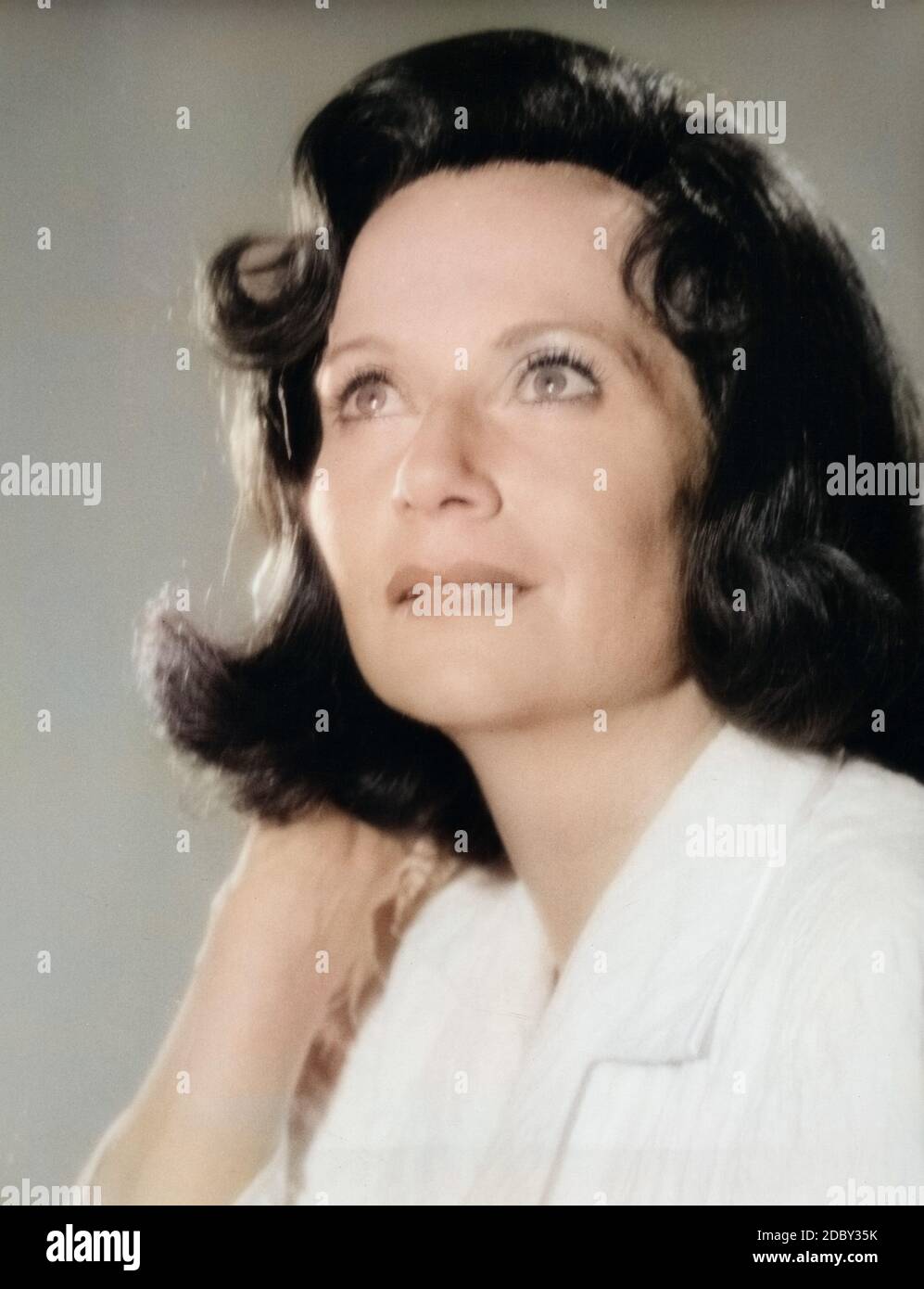 Gisela Fackeldey, deutsche Plant, Deutschland um 1966. Die deutsche Schauspielerin Gisela Fackeldey, Deutschland Ca. 1966. Stockfoto