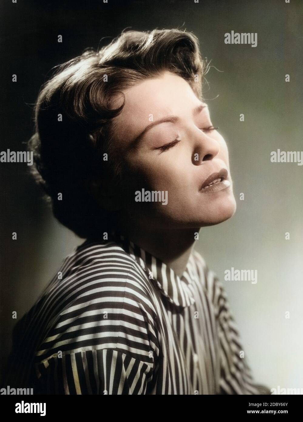 Heidemarie Hatheyer, österreichischen Fictitious character, Deutschland 1950er Jahre. Österreichische Schauspielerin Heidemarie Hatheyer, Deutschland 1950. Stockfoto