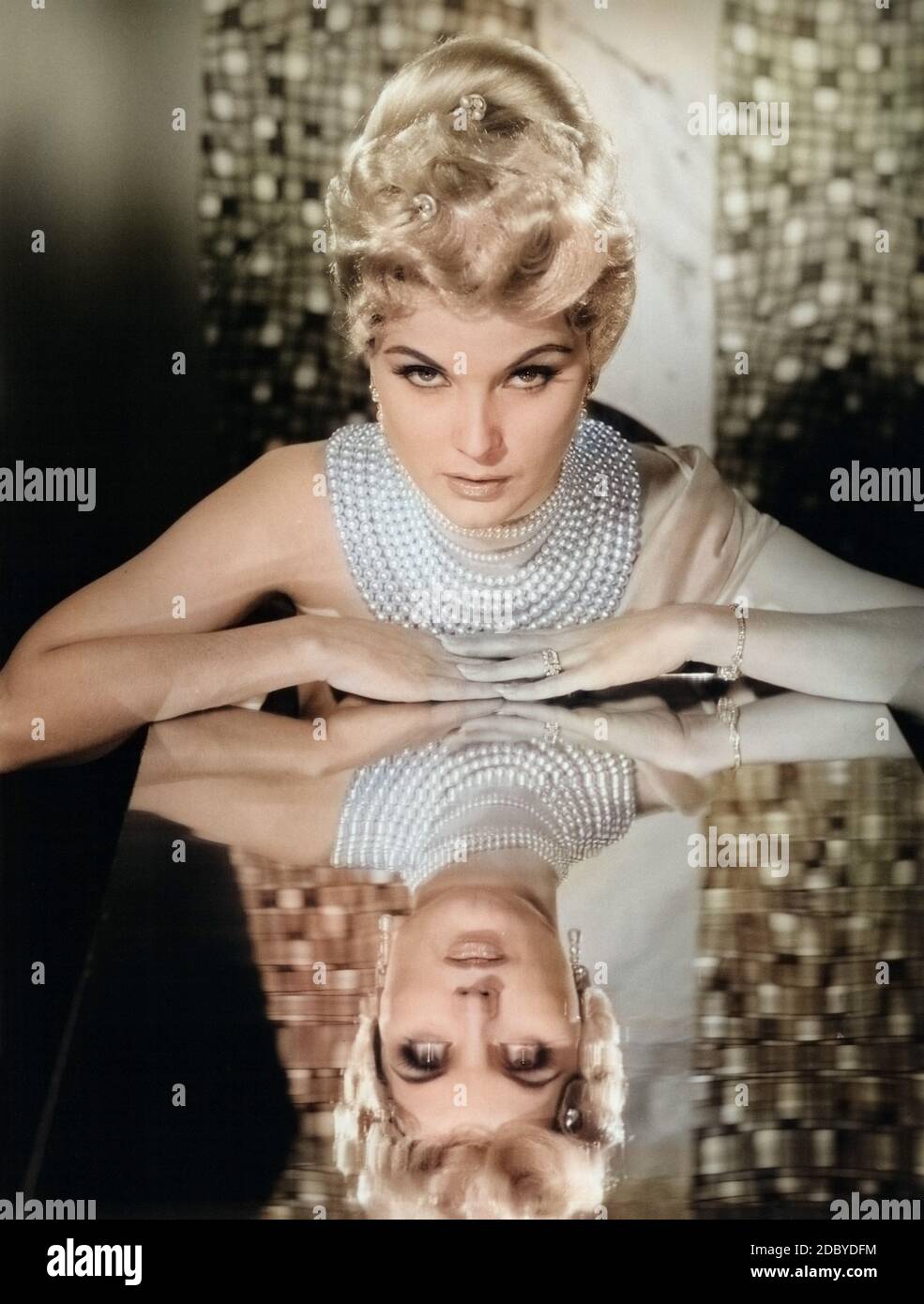 Debra Paget, amerikanische Fictitious character, Deutschland 1959. Die amerikanische Schauspielerin Debra Paget, Deutschland 1959. Stockfoto