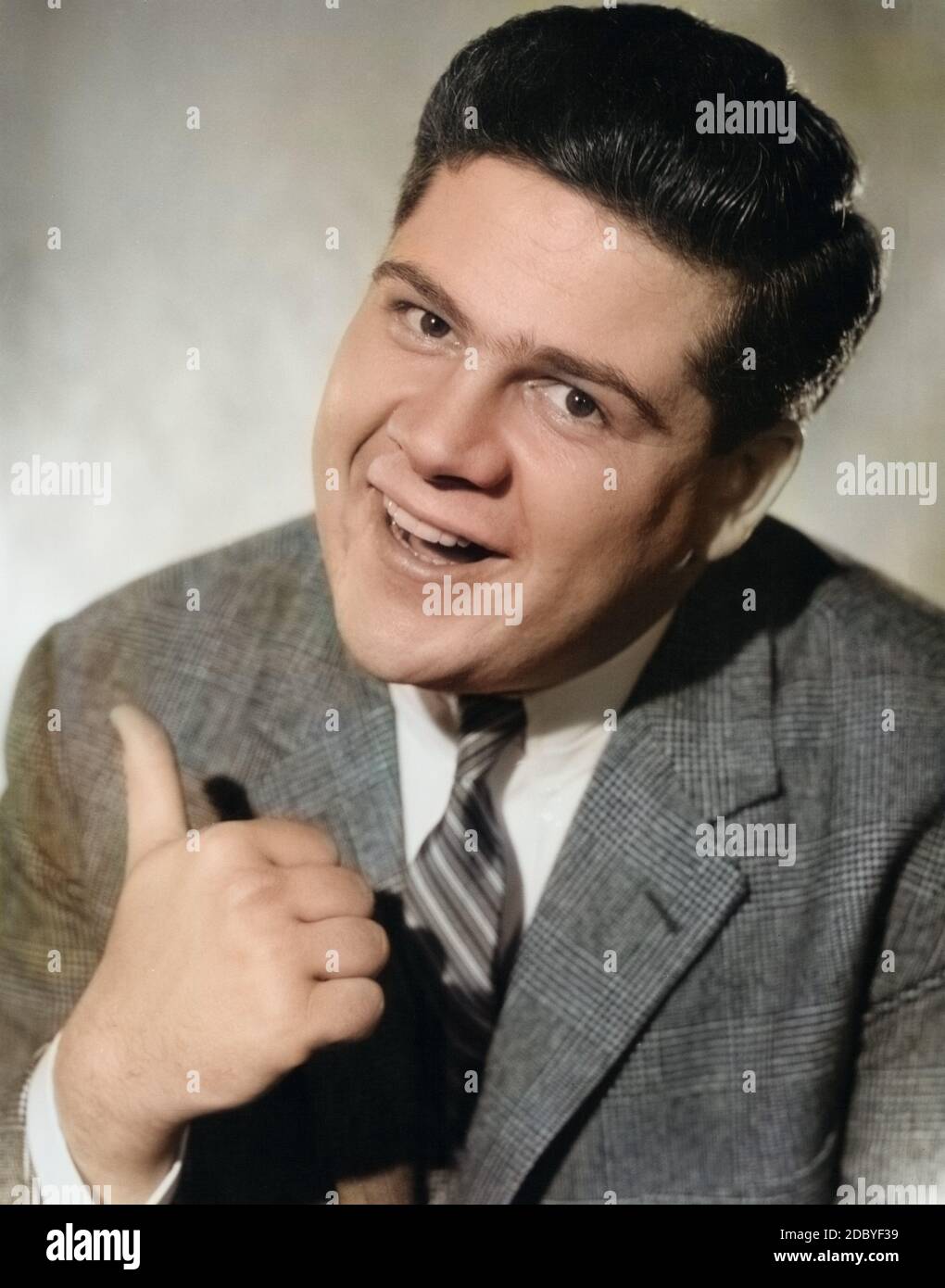 Bill Ramsey, deutsch amerikanischer Wis, Jazz- und Schlagersänger, Deutschland um 1959. Deutsch-amerikanische Schauspieler, Jazz und Schlager Sänger Bill Ramsey, Deutschland um 1959. Stockfoto