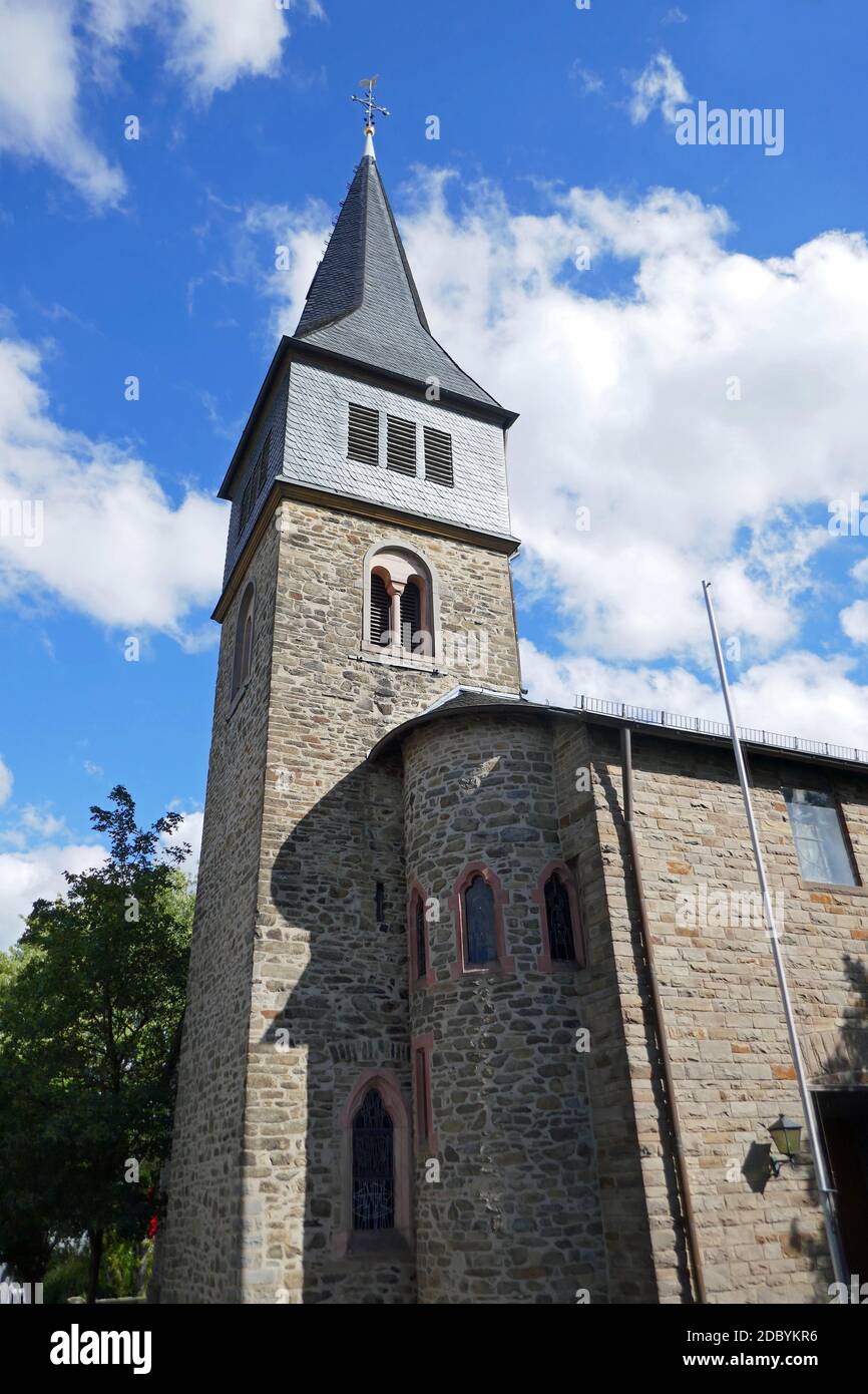 Pfarrkirche St. Marien in Radevormwald Stockfoto