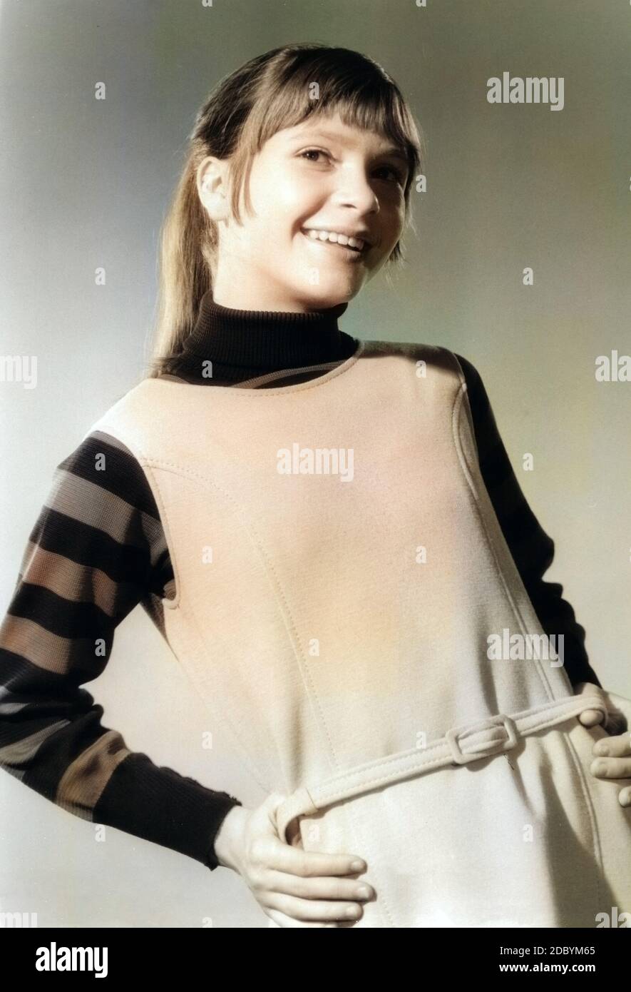 Susanne Uhlen, deutsche Plant als Teenager, Deutschland späte 1960er