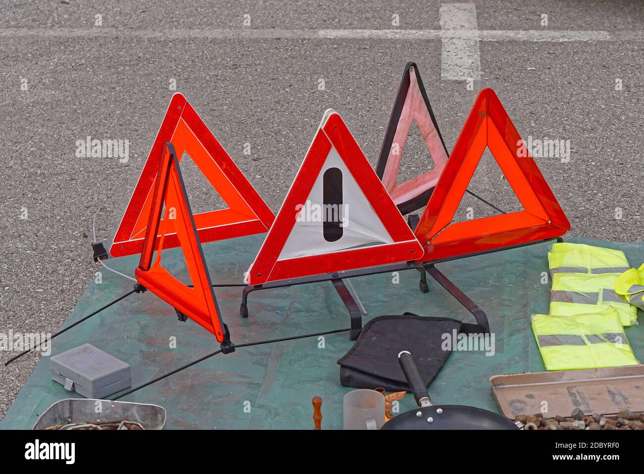 Faltbares Auto-reflektierendes Dreieck-Zeichen, Notfall-Dreieck