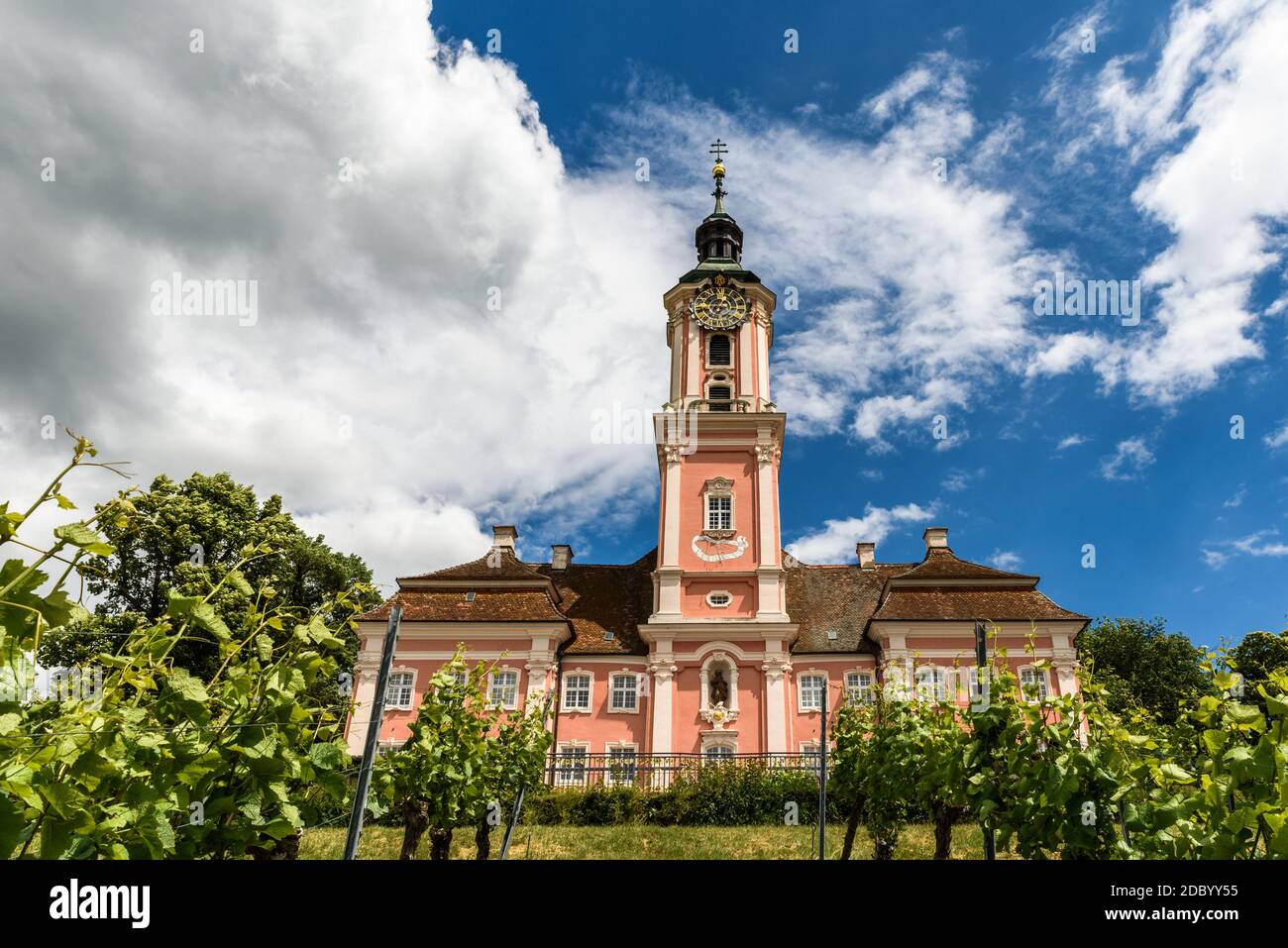 Wallfahrtskirche Birnau am Bodensee, Uhldingen-Mühlhofen, Baden-Württemberg, Deutschland Stockfoto