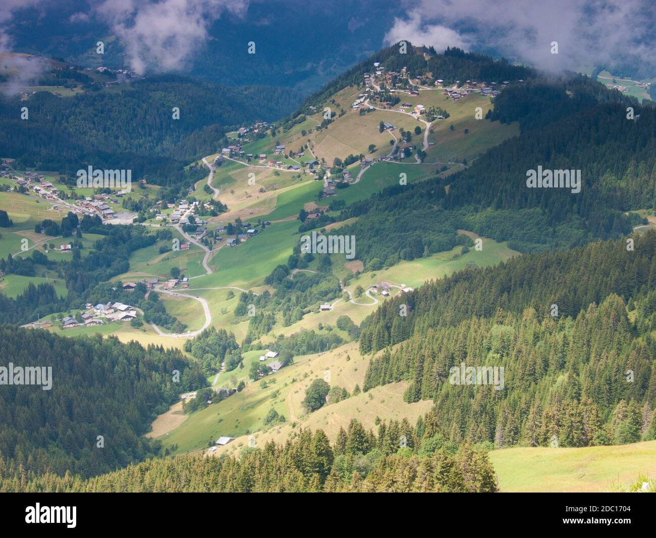 Val Arly, Savoie, Frankreich Stockfoto