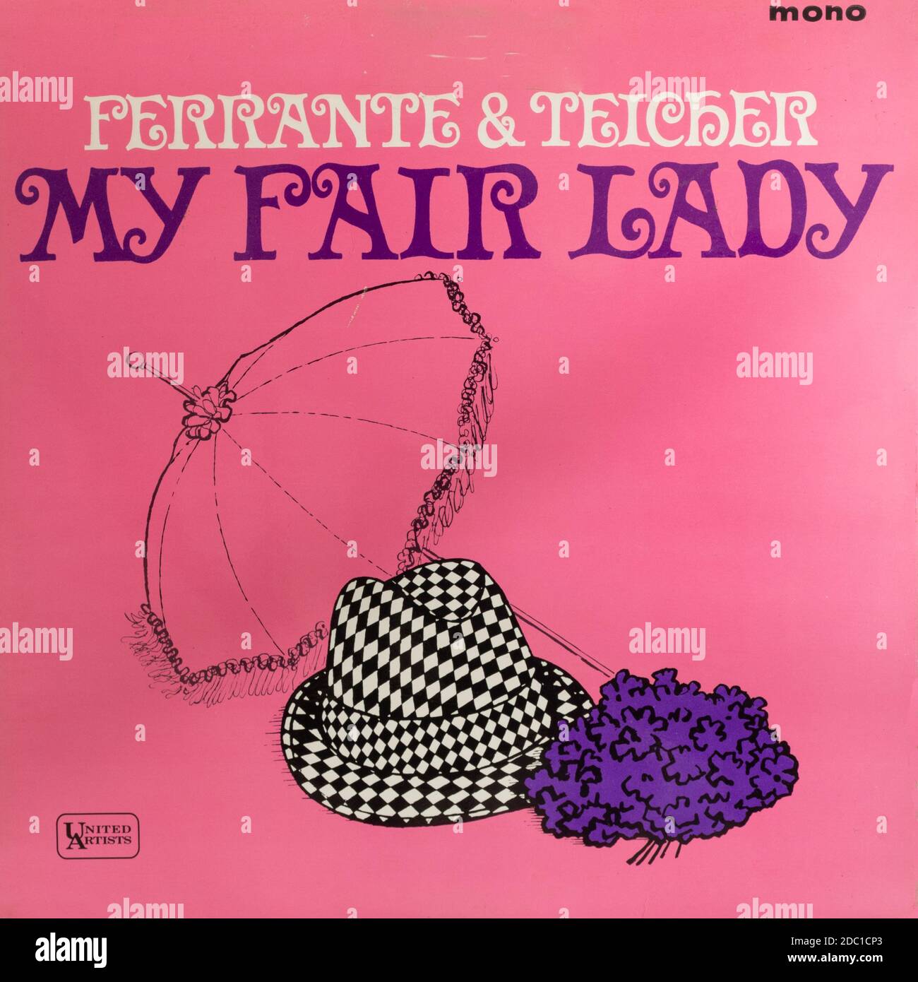 My Fair Lady, Ferrante & Teicher, Vinyl LP Album Cover, Songs aus dem Musical, 1964 Stockfoto