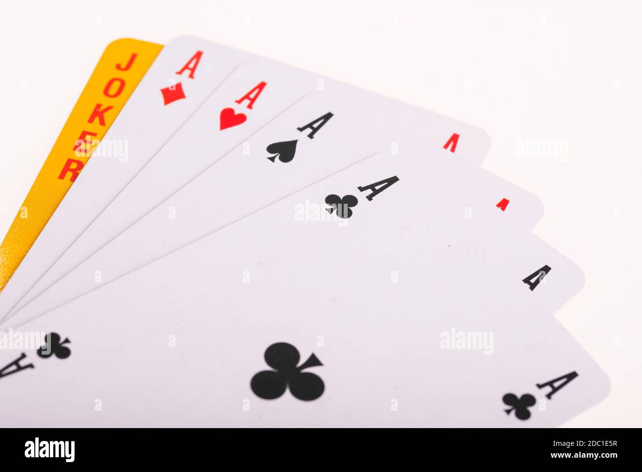 Poker-Karten Stockfoto